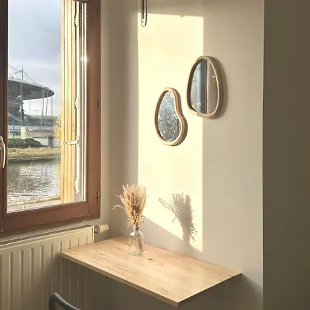 Direct Metro To Paris, 3-room-flat With A View, Stade De France, Free Parking Appartement Saint-Denis (Seine-Saint-Denis)
